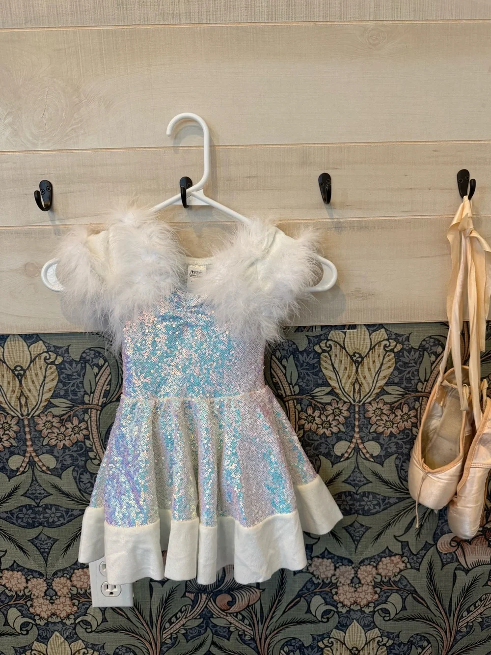 NEW! A Wish Come True Winter Wonderland Holiday dance costume iridescent